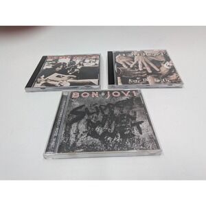 Bon Jovi CDs Lot 3 Keep The Faith Slippery When Wet Cross Road